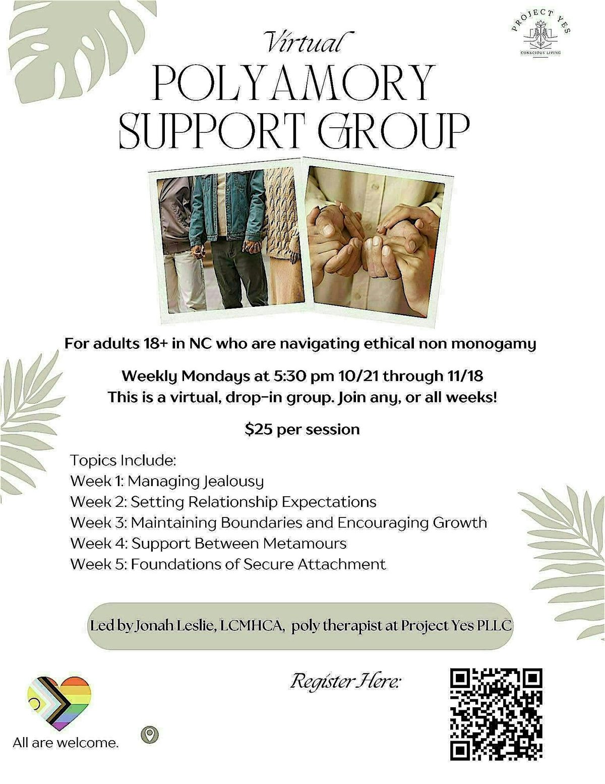 Virtual Polyamory Support Group - Week 5