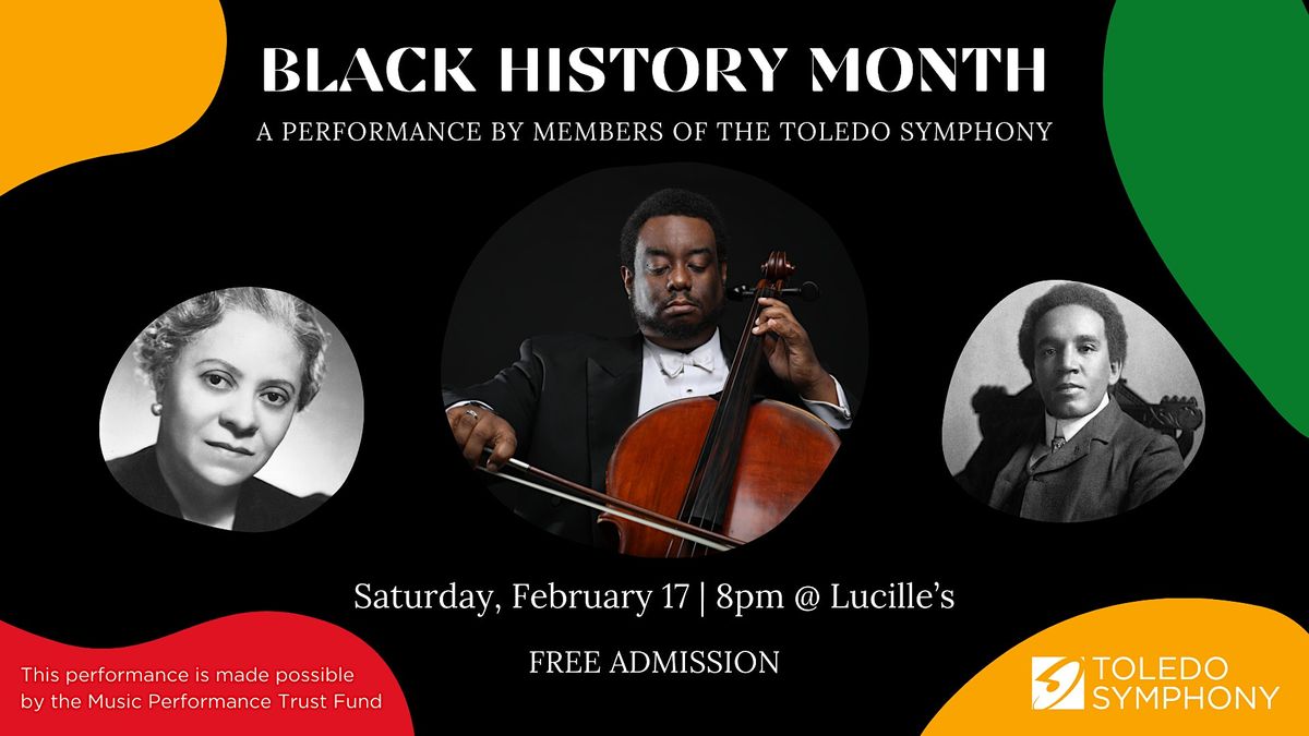 Toledo Symphony Black History Month Permance