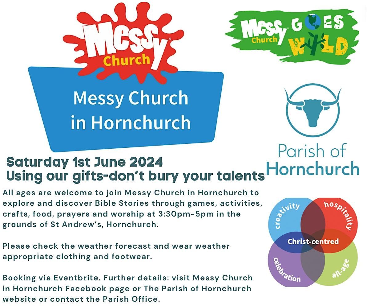 Messy Church in Hornchurch: Using our Gifts 1.6.24