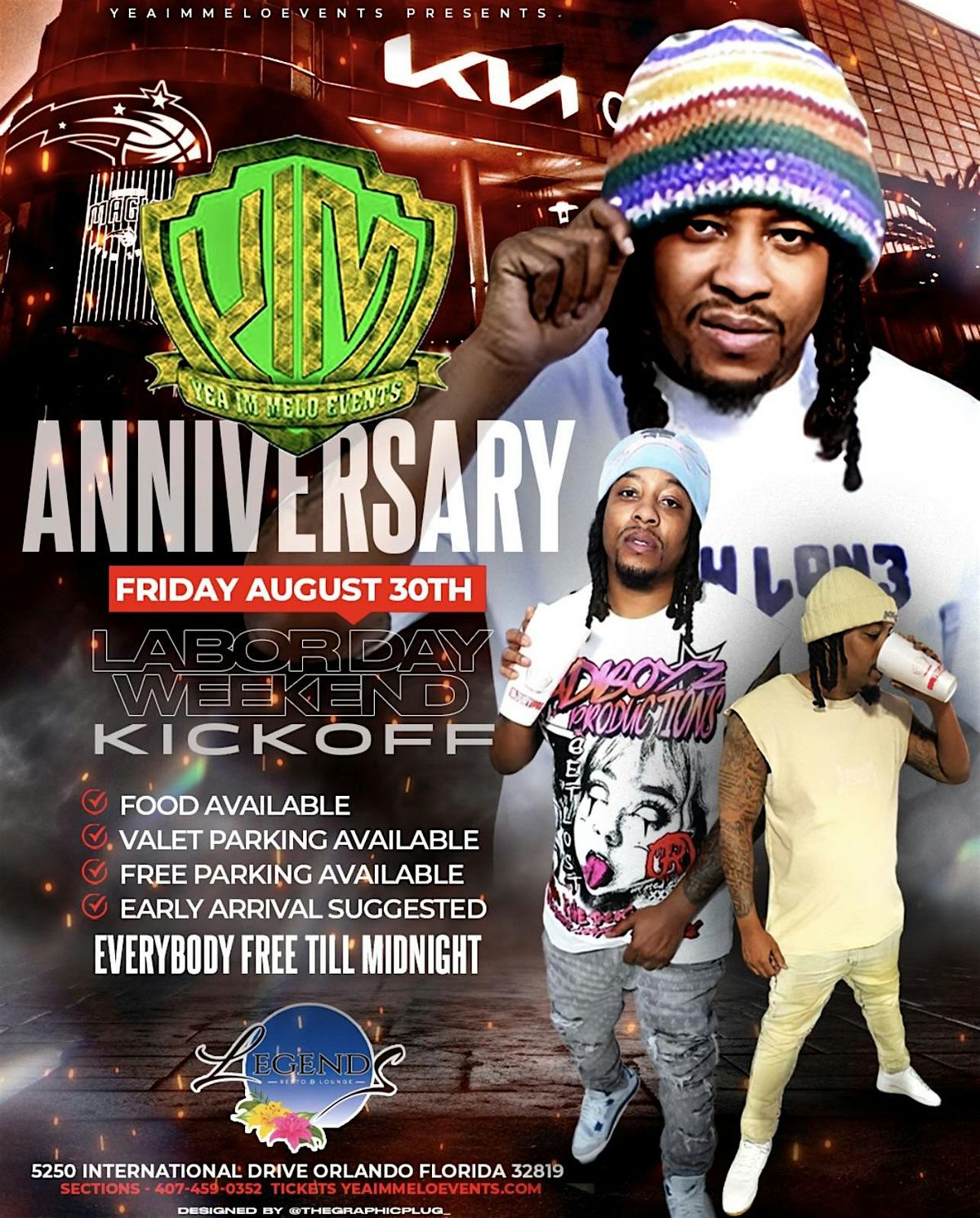 Yeaimmeloevents Anniversary - Laborday Weekend