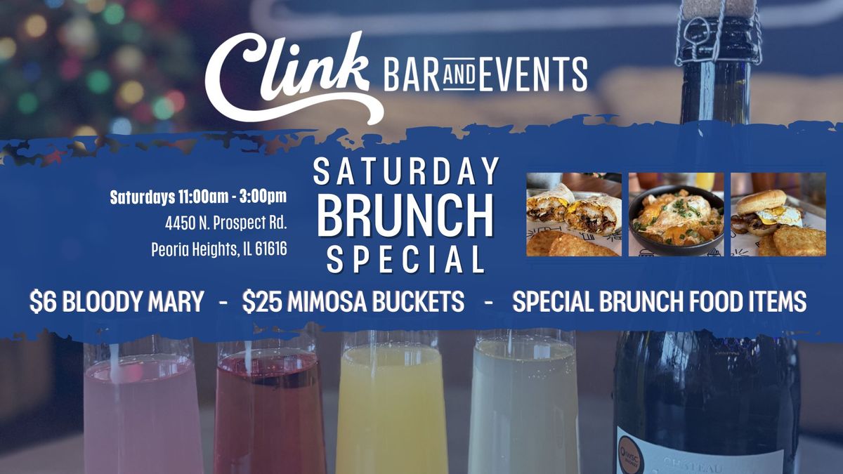 Saturday Brunch at Clink!