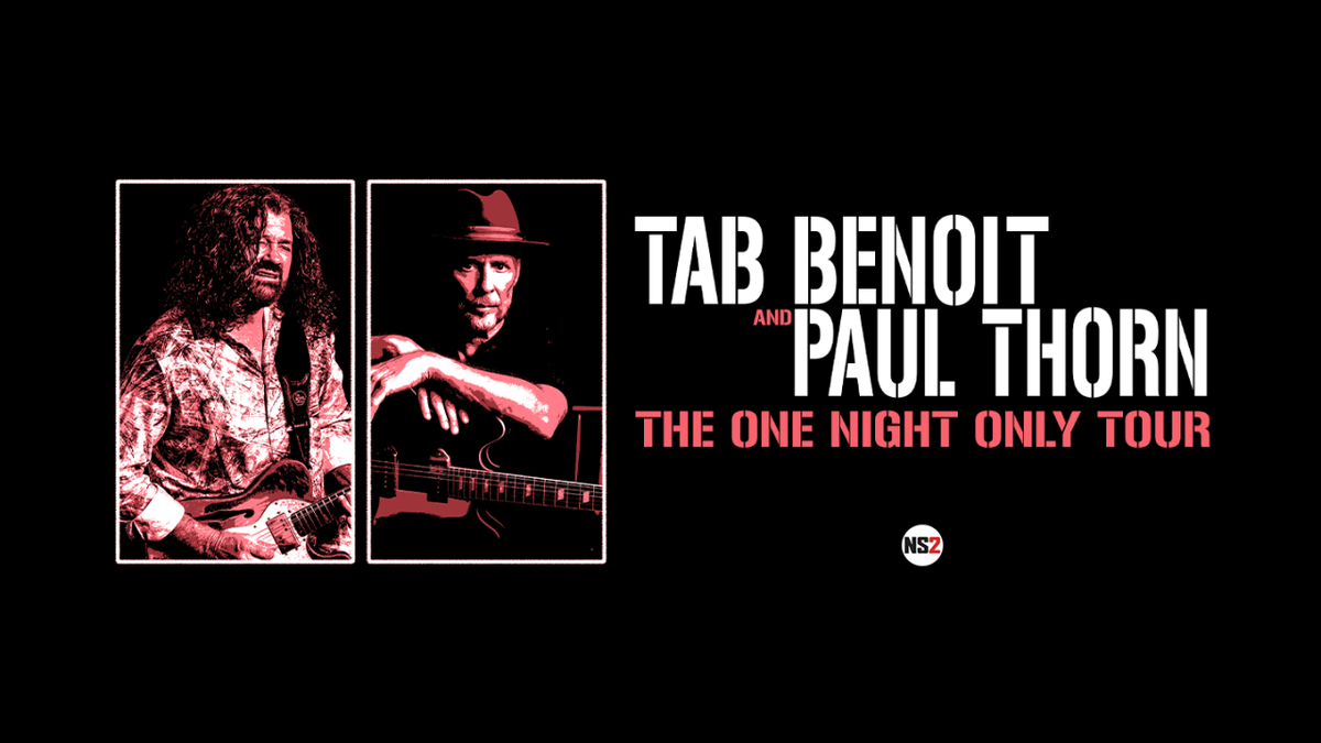 Tab Benoit + Paul Thorn: One Night Only at Walker Theatre - TN