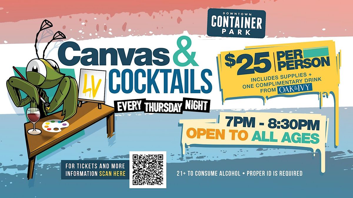 CANVAS AND COCKTAILS "UNDER THE STARS" DTLV