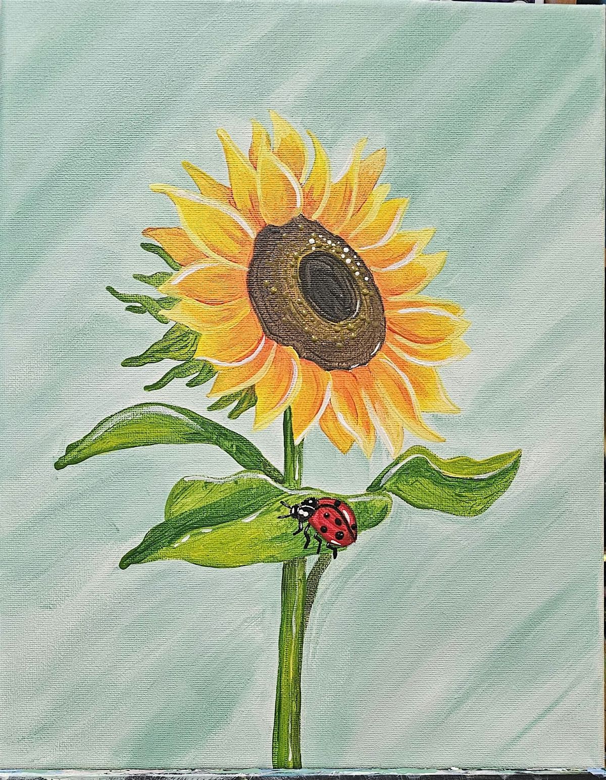 Paint & Sip Sunflower at The Dutch
