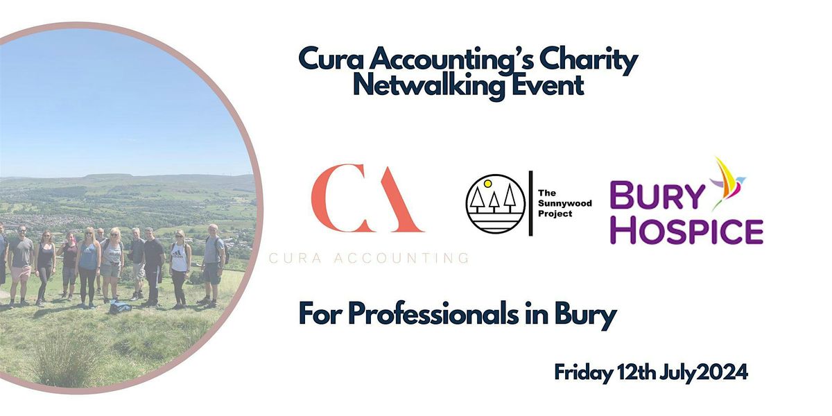 Cura Accounting's Charity Netwalking Event for Professionals.