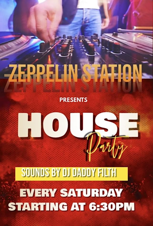 HOUSE PARTY SATURDAYS, Zeppelin Station, Denver, 8 October 2025