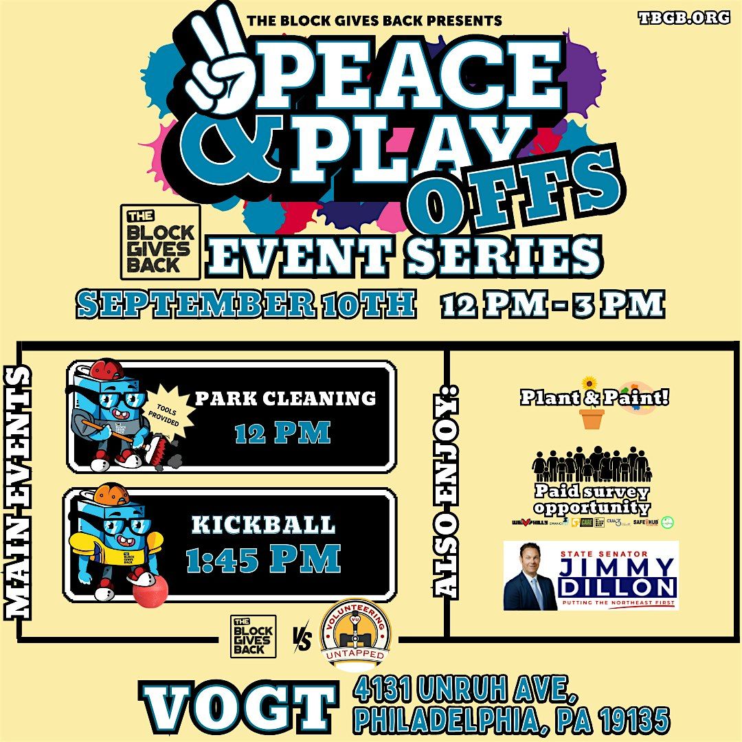 September Peace & Playoffs - VU vs The Block Gives Back