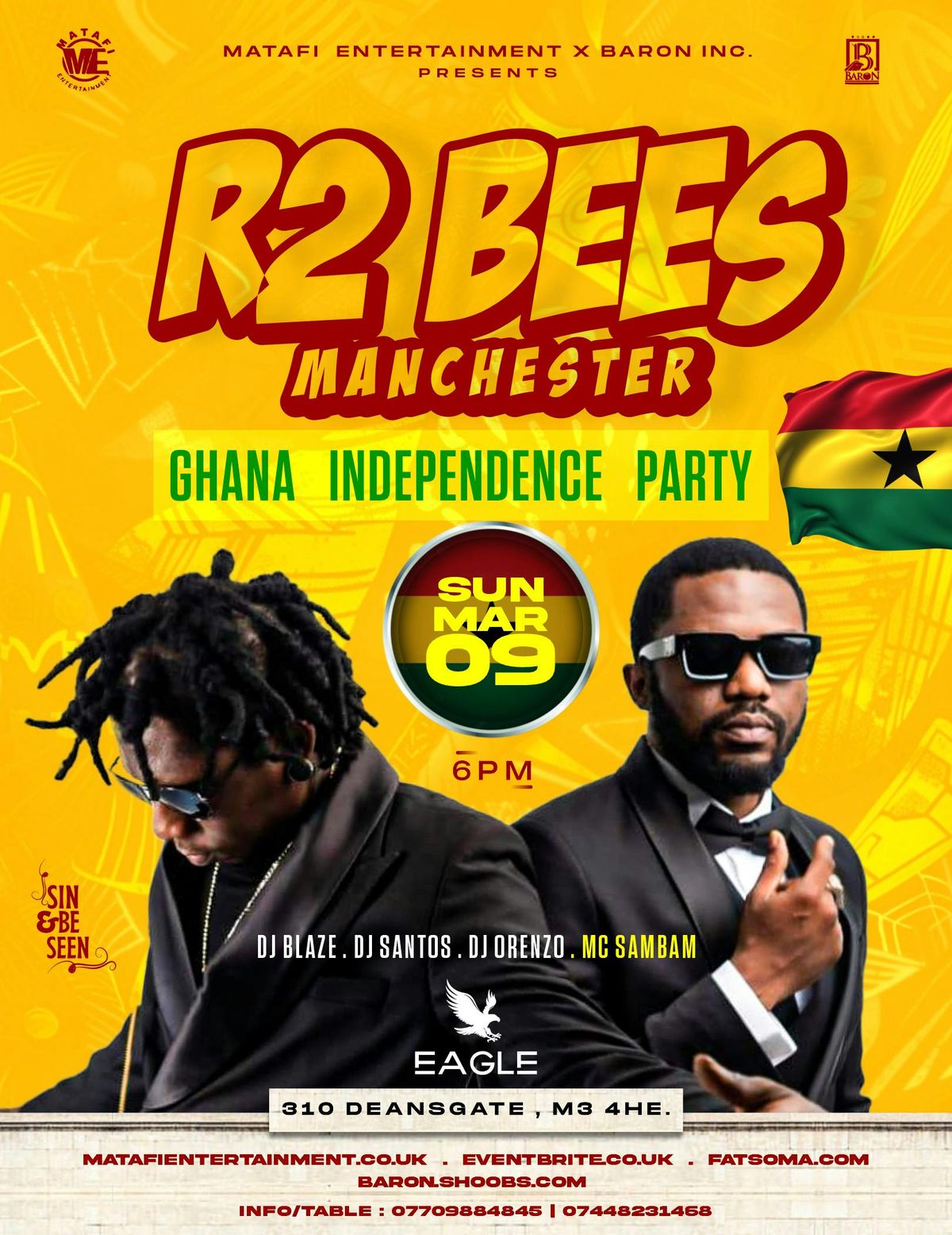  R2BEES LIVE IN MANCHESTER \u2013 GHANA INDEPENDENCE PARTY! \ud83c\uddec\ud83c\udded Afrobeats \/ Azonto \/ Highlife \/ Amapiano \/ Dancehall