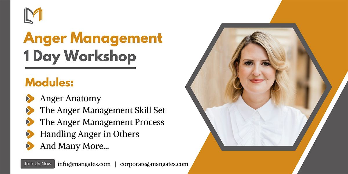 Anger Management 1 Day Workshop in Arlington, TX