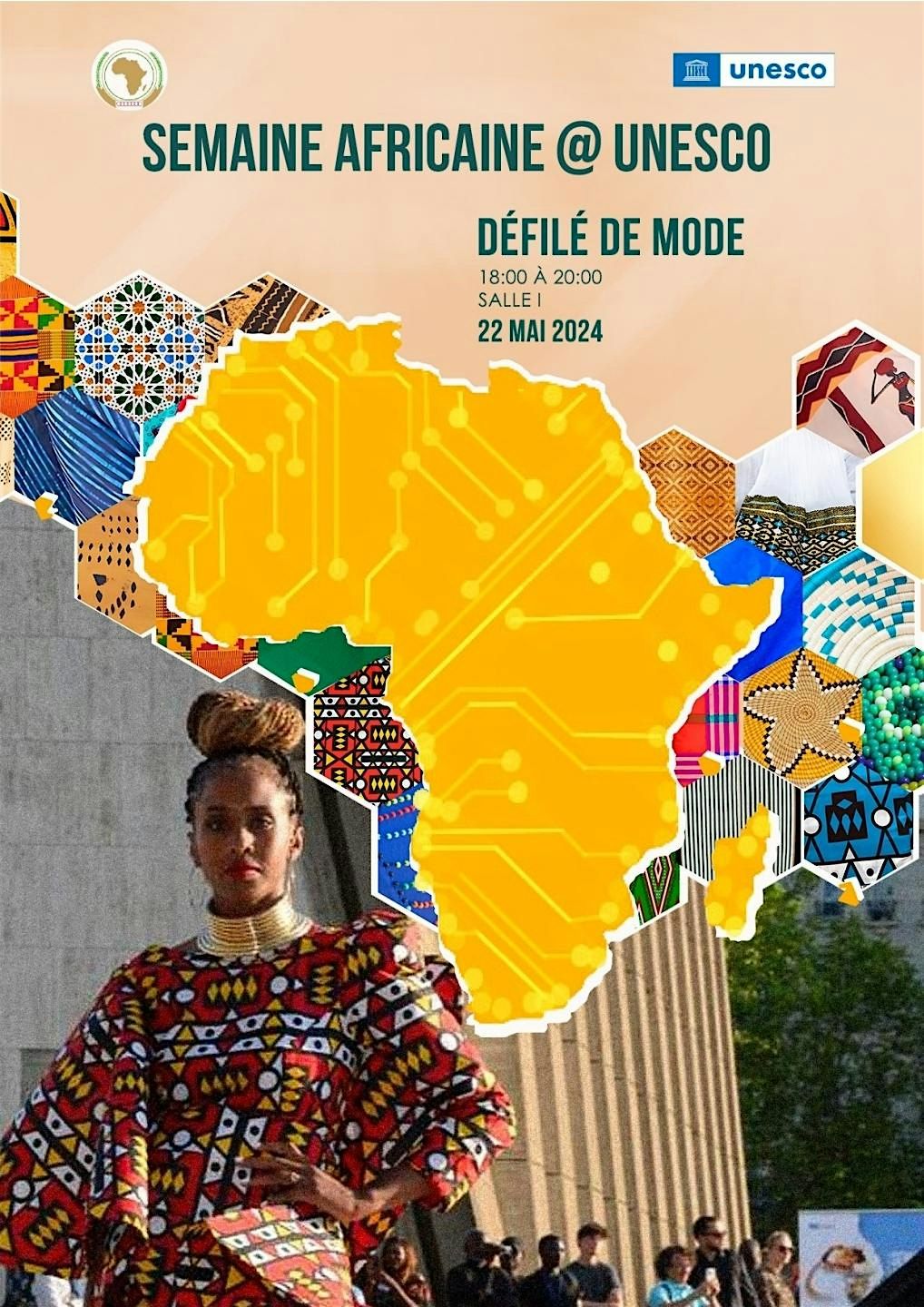 D\u00e9fil\u00e9 de Mode (Fashion Show) de la Semaine africaine  \u00e0 l'UNESCO- 2024