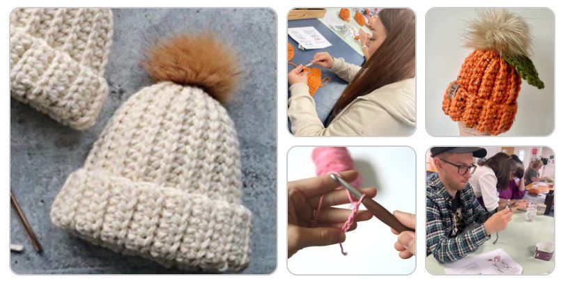  Crochet Bobble Hat