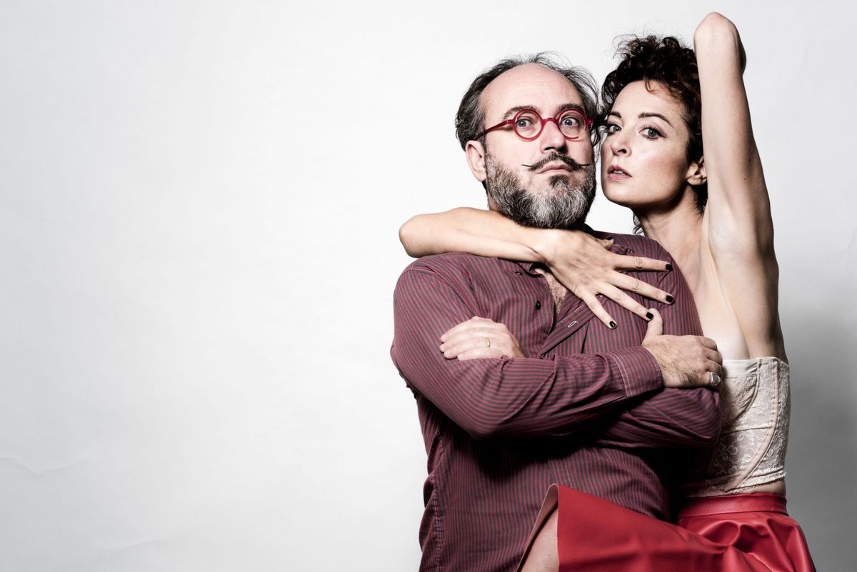 Marta e Gianluca in "Io e Gianlu" - Teatro Corso di Mestre 