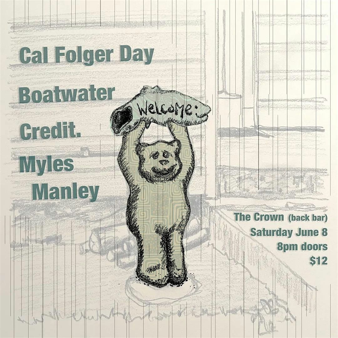 Cal Folger Day \/ Boatwater \/ Credit. \/ Myles Manley