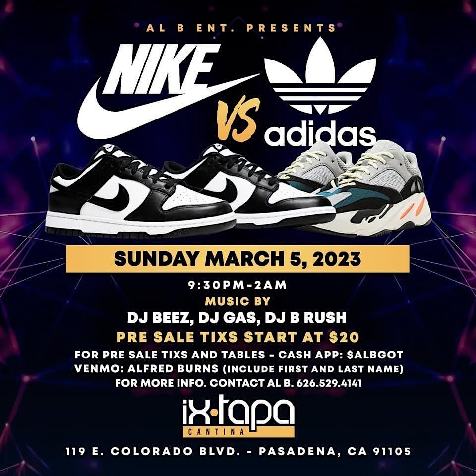 The  Official NIKE vs ADIDAS Hip-Hop + RnB Party!