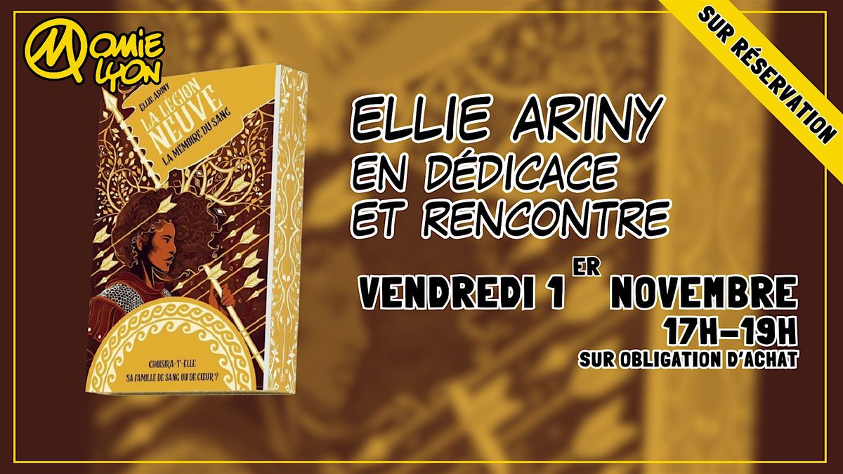 Rencontre avec Ellie Ariny \u00e0 la librairie Momie Lyon !