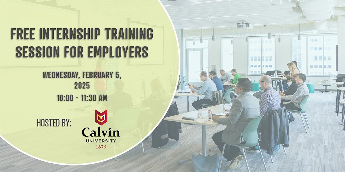 Employer Internship Training Session