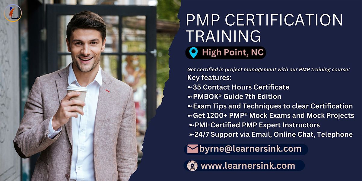 4 Day PMP Training Bootcamp in High Point, NC