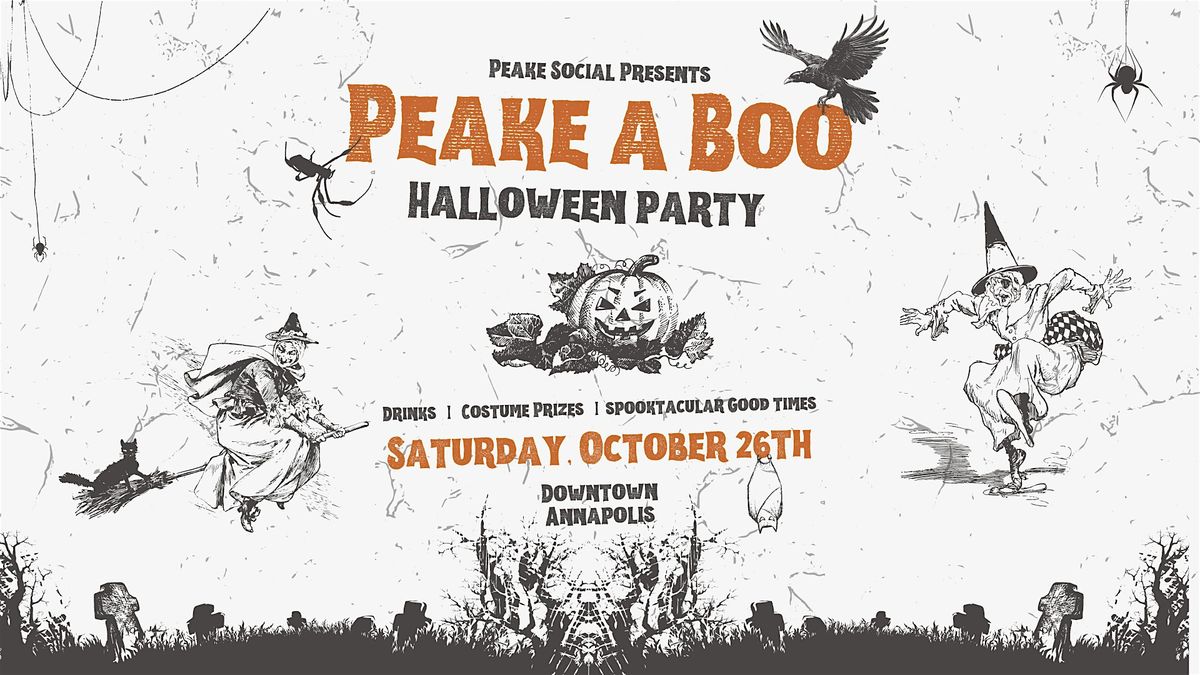 1st Peake A Boo Annapolis Halloween Party