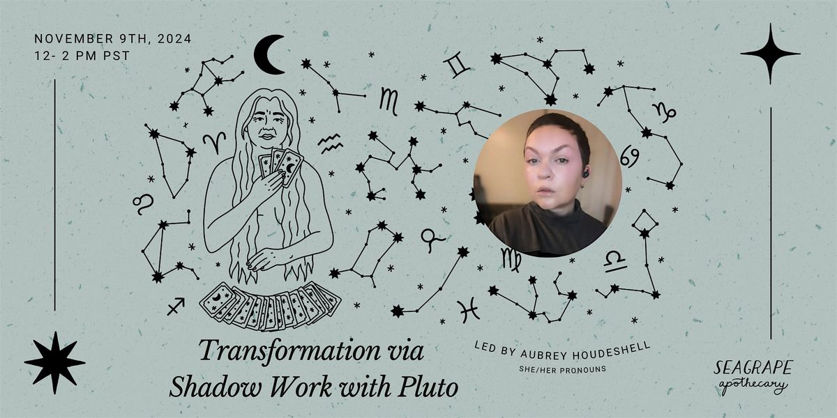 Transformation via Shadow Work with Pluto