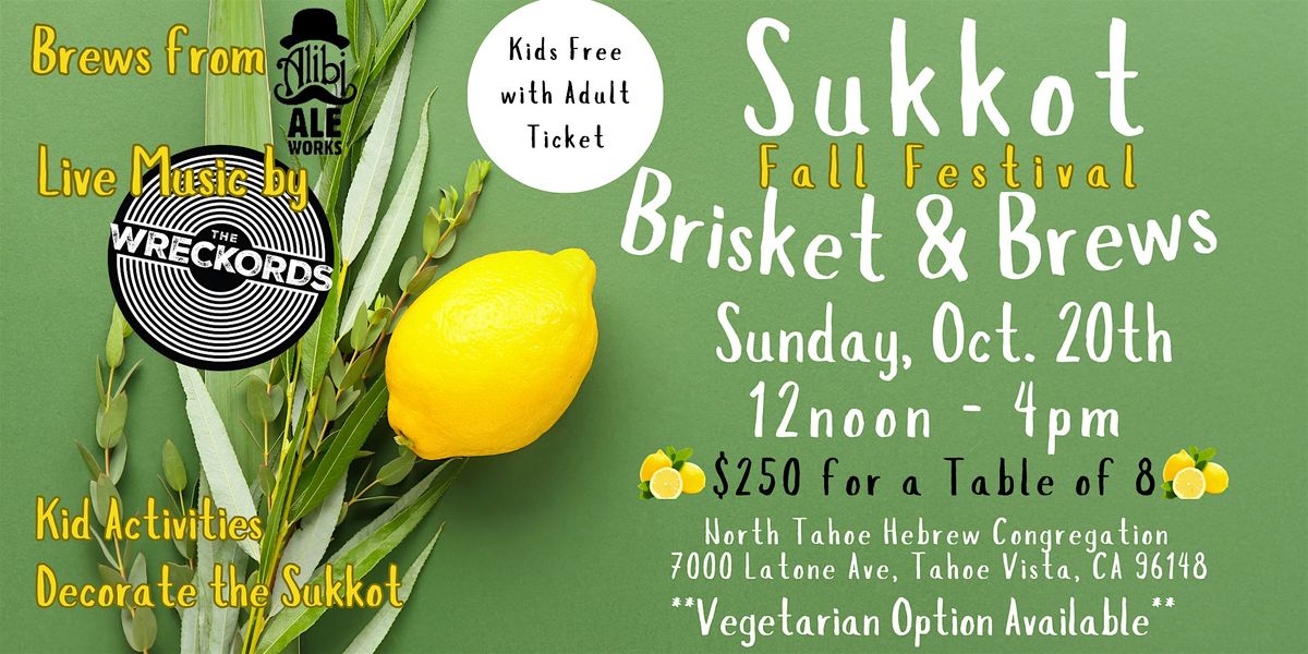 Copy of Sukkot Brisket & Brews