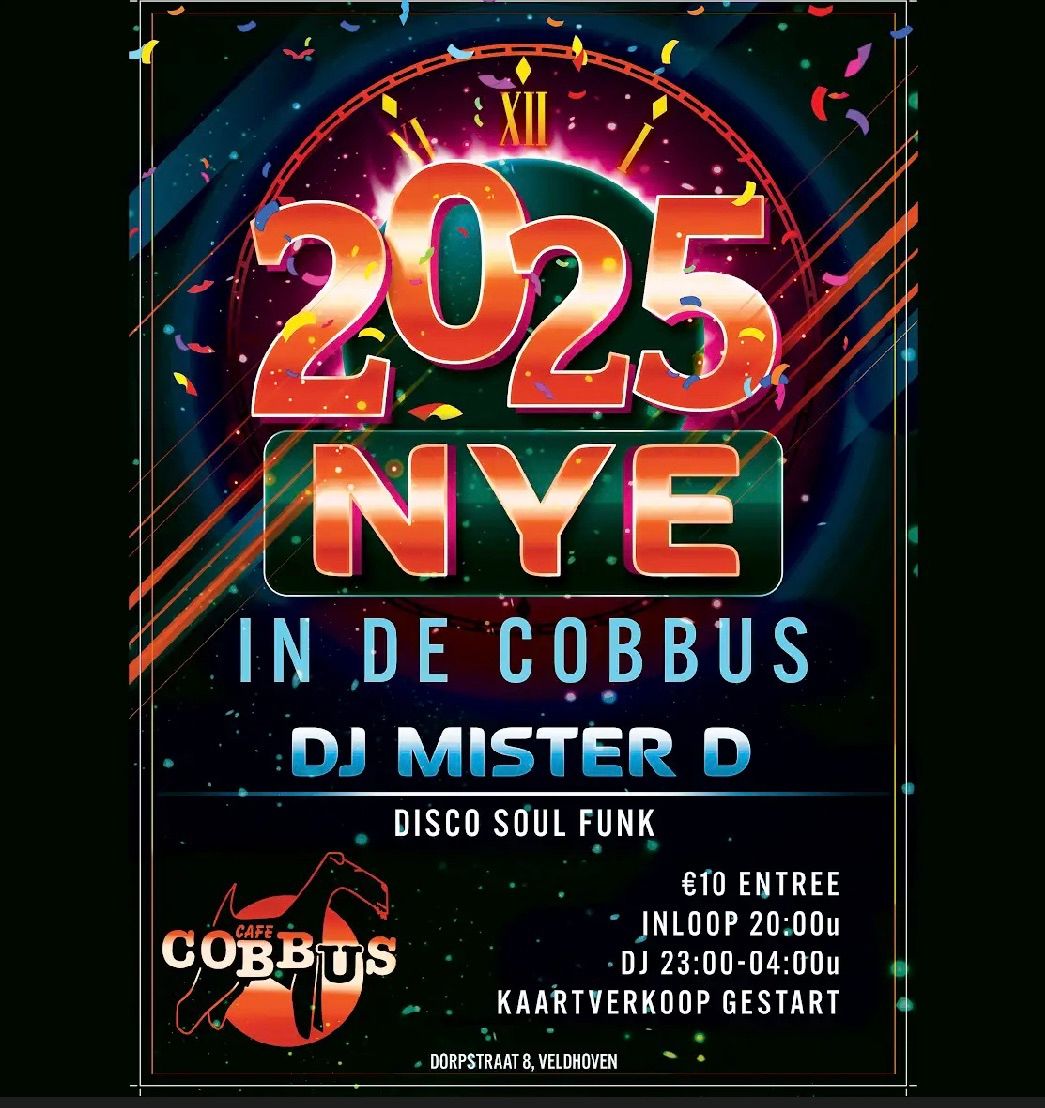 NYE 2025 \/ Caf\u00e9 Cobbus 