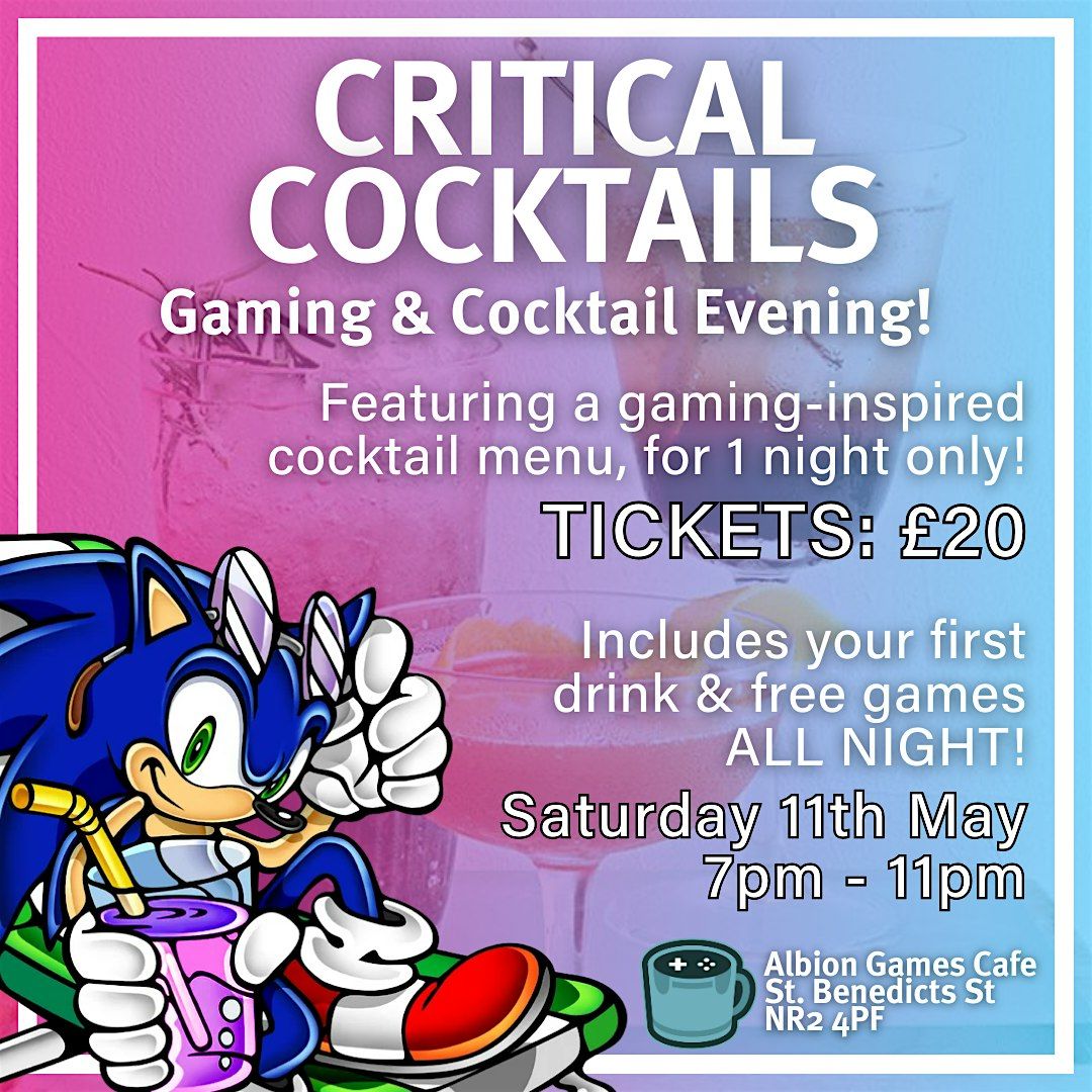Critical Hit Cocktail Night