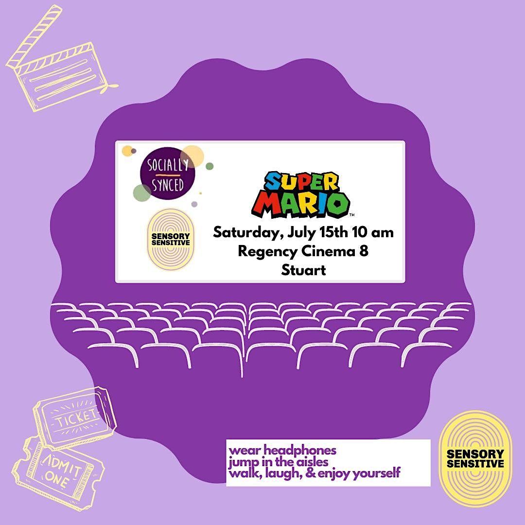 FREE Sensory Friendly Movie Super Mario, Bros., Regency 8 Cinema
