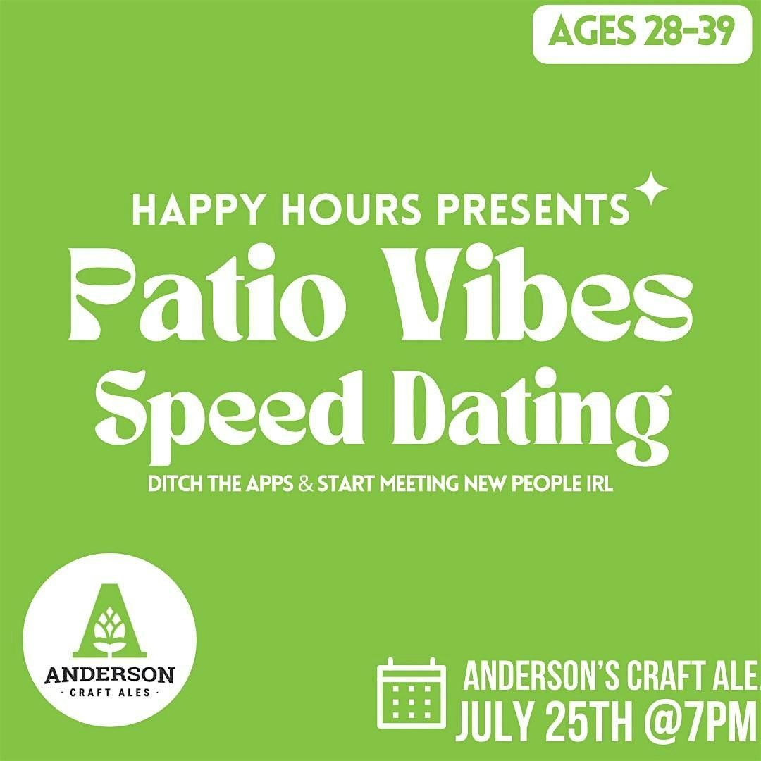 Patio Vibes Speed Dating Ages 28-39 (London)