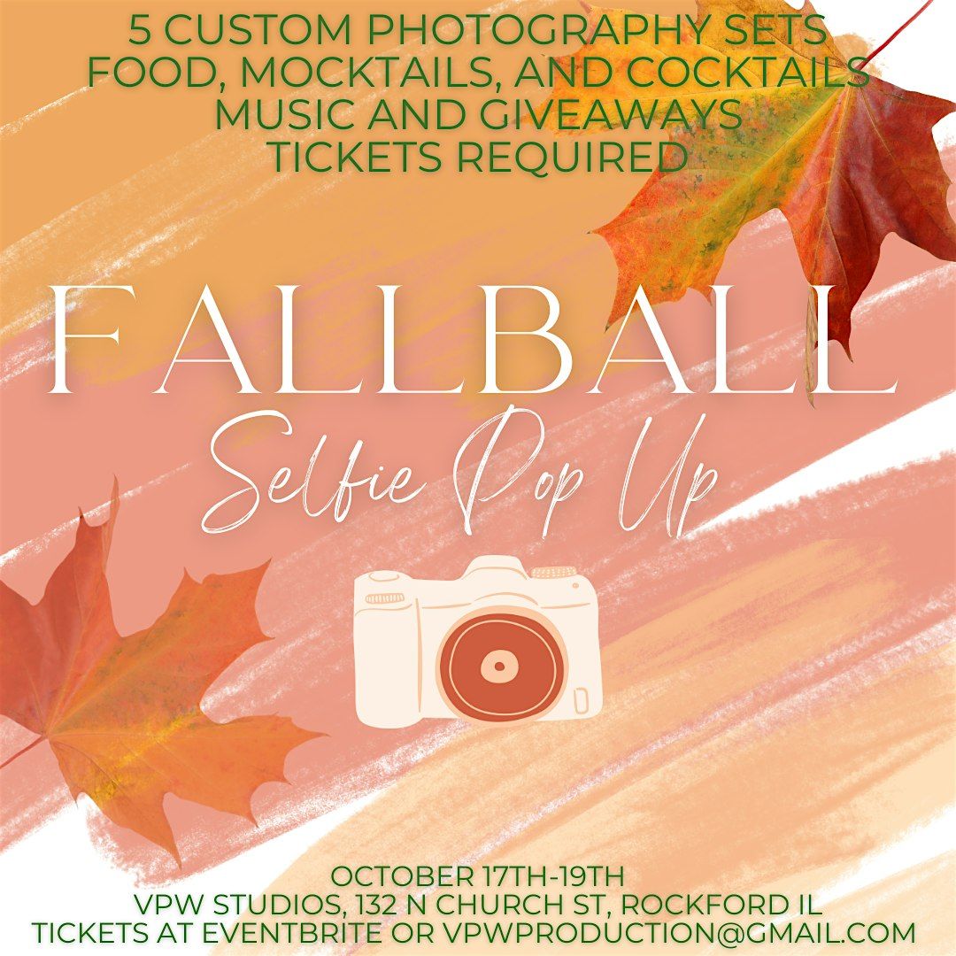 FALL BALL Selfie Pop Up