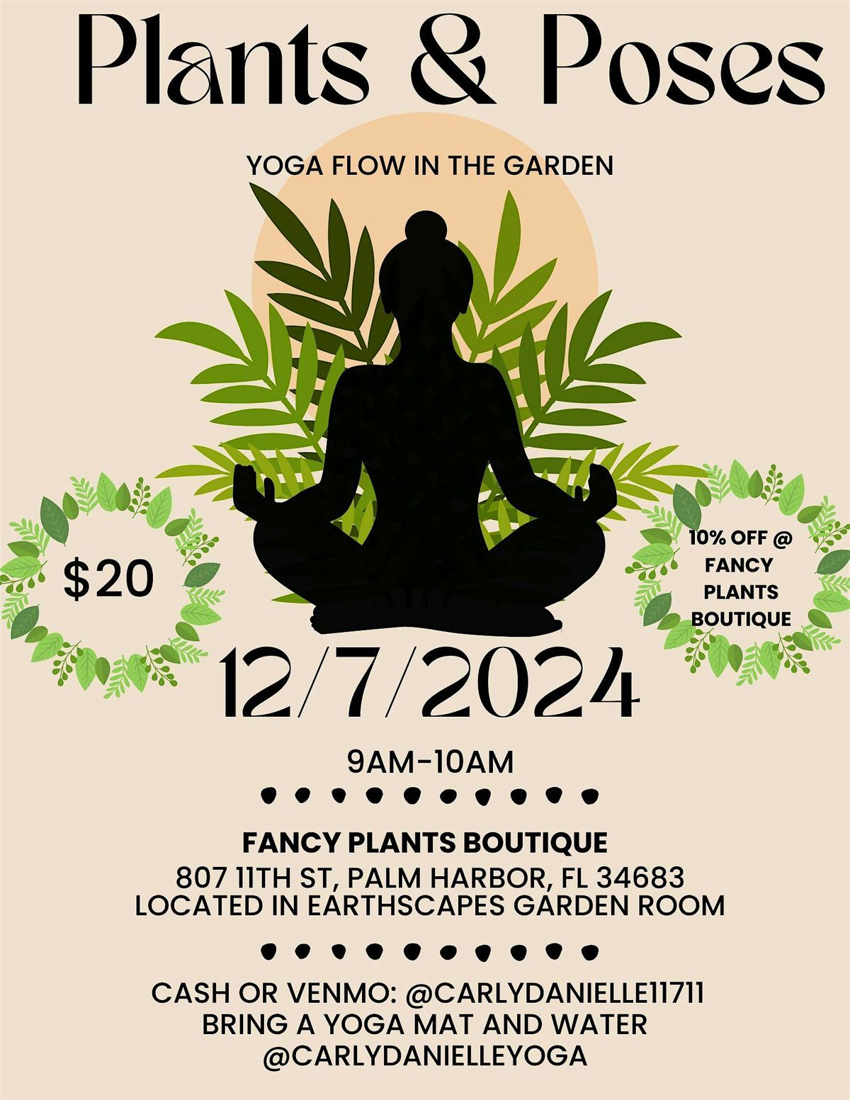 Plants & Poses Yoga Flow