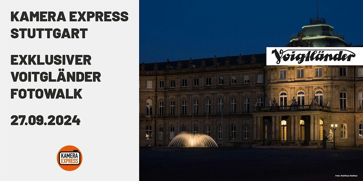 KAMERA EXPRESS Stuttgart Fotowalk: Street photography und Content Creation