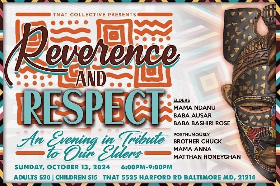 Respect and Reverence Dinner: An Evening in Tribute to Our Elders