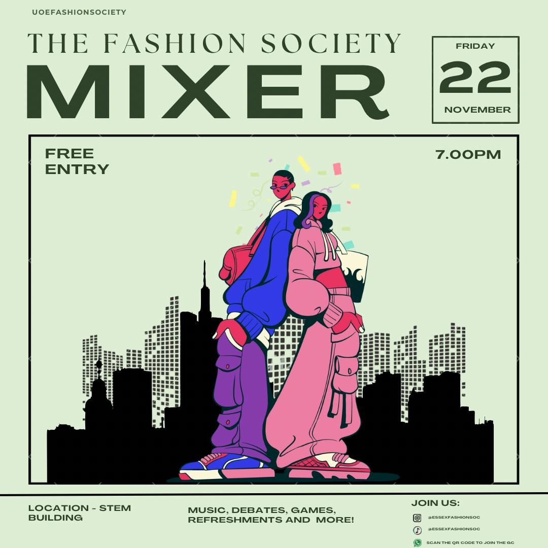 The Fashion Society Mixer