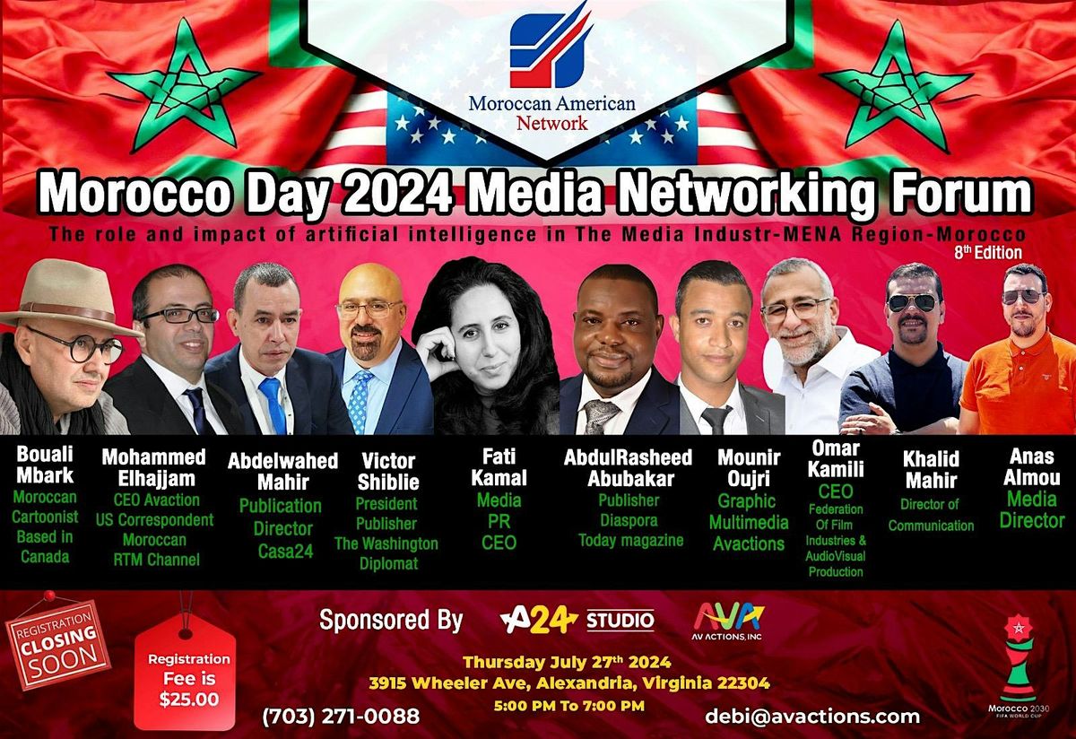 8th Annual CEO Summit - Maximize Opportunities for Moroccan Americans