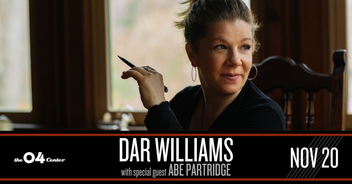 Dar Williams with special guest Abe Partridge