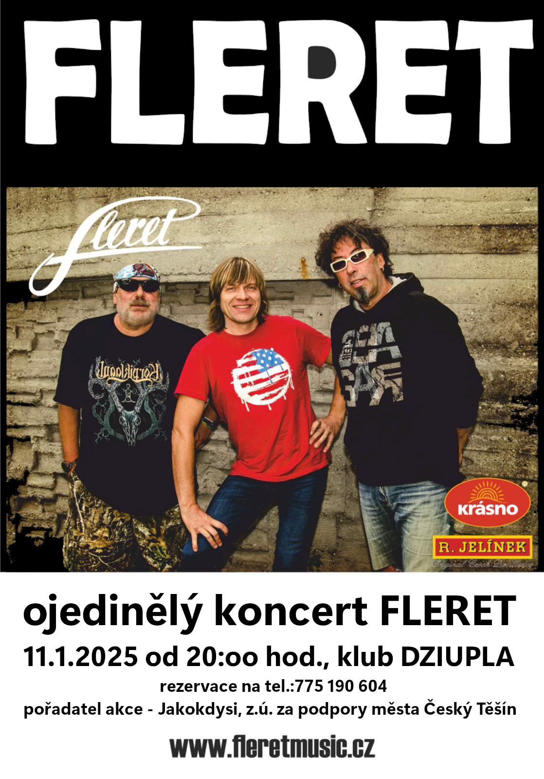 Koncert FLERET 11.1.2025