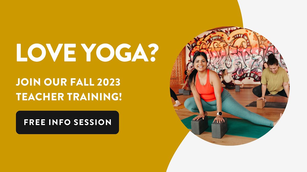 Info Session: Learn more about Yoga Teacher Training at One Down Dog
