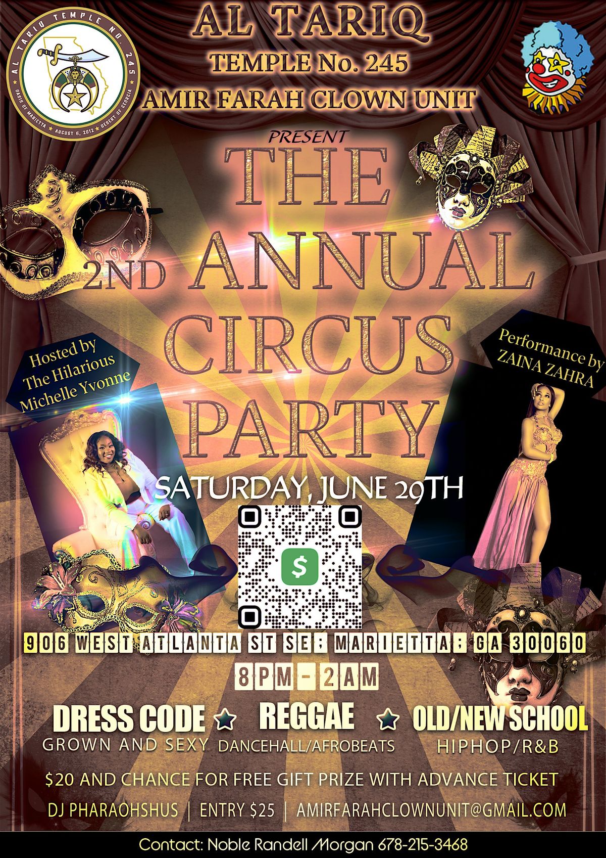 Al Tariq 2nd Annual Circus Party