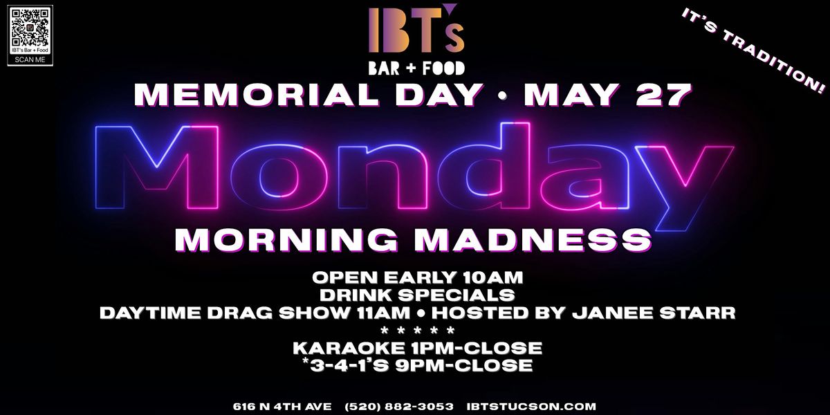 IBT\u2019s Monday Morning Madness \u2022 Memorial Day \u2022 Hosted by Janee Starr