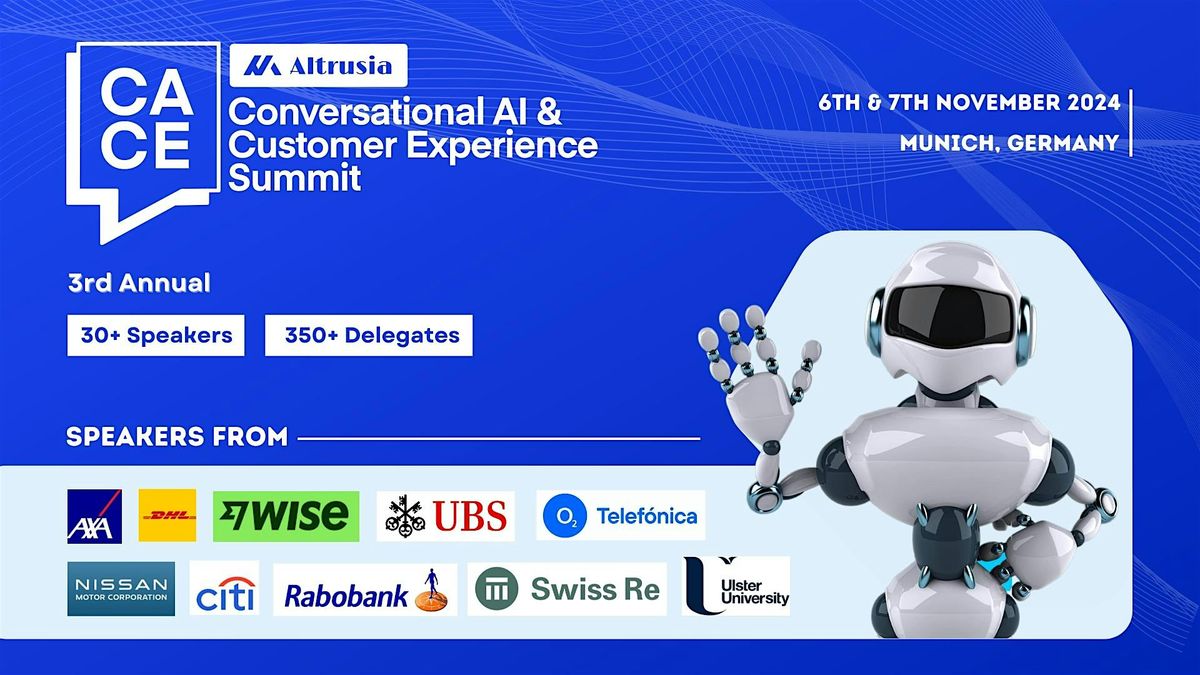 Conversational AI & Customer Experience Summit Europe 2024