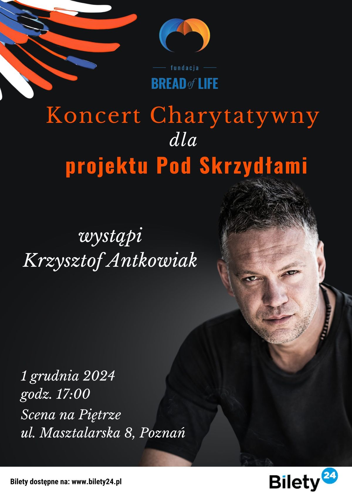 Koncert charytatywny dla Projektu \u201ePod Skrzyd\u0142ami\u201d 2024