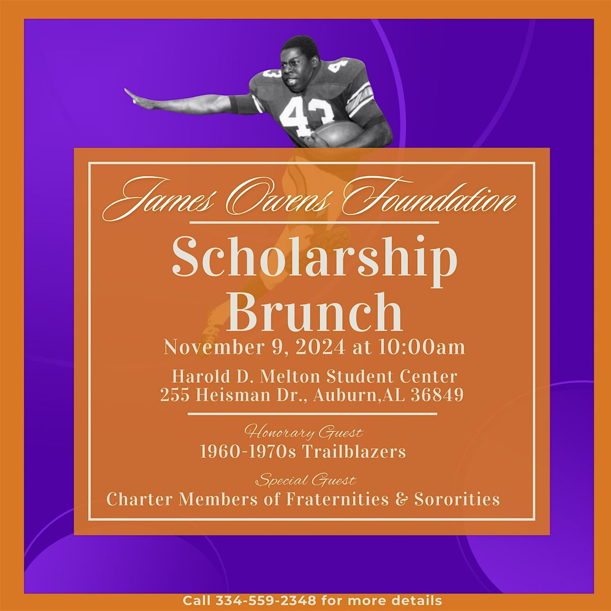 James Owens Foundation Scholarship Brunch