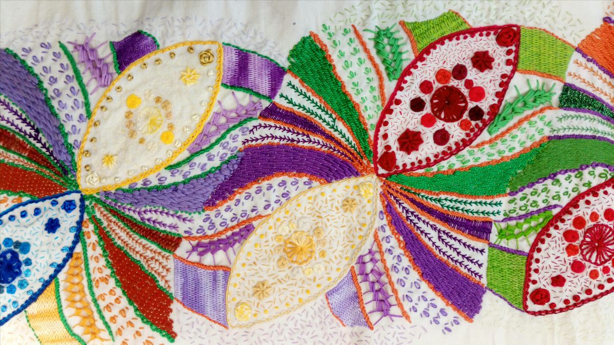 Intermediate Hand Embroidery with Louise Goult