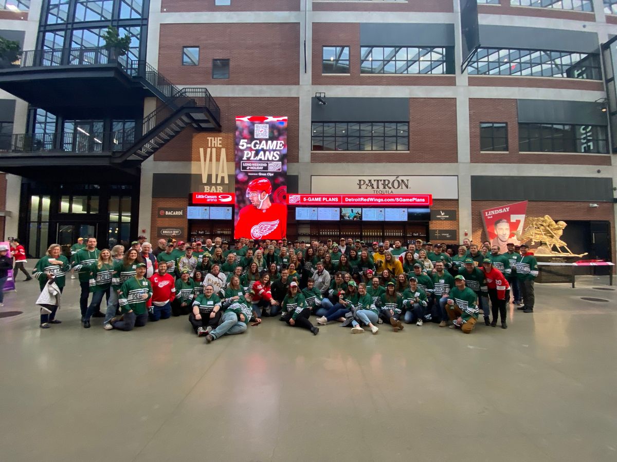 NMU Night at the Detroit Red Wings