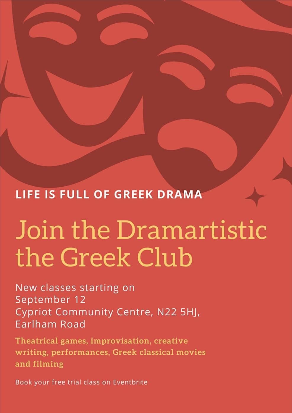 Greek Drama Classes