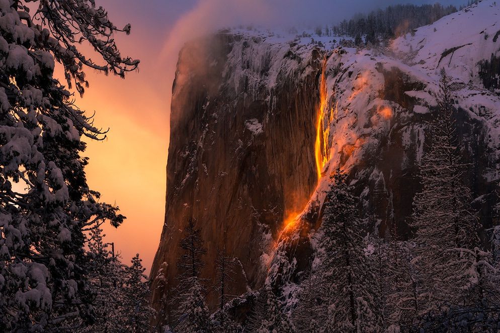 Yosemite\u2019s Once-in-a-Lifetime Firefall Adventure Cabin Weekend!