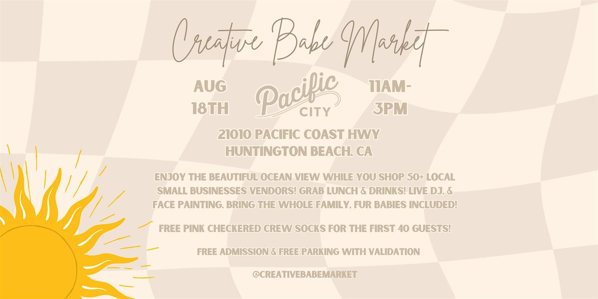 Creative Babe - Pop-Up Market @ Pacific City
