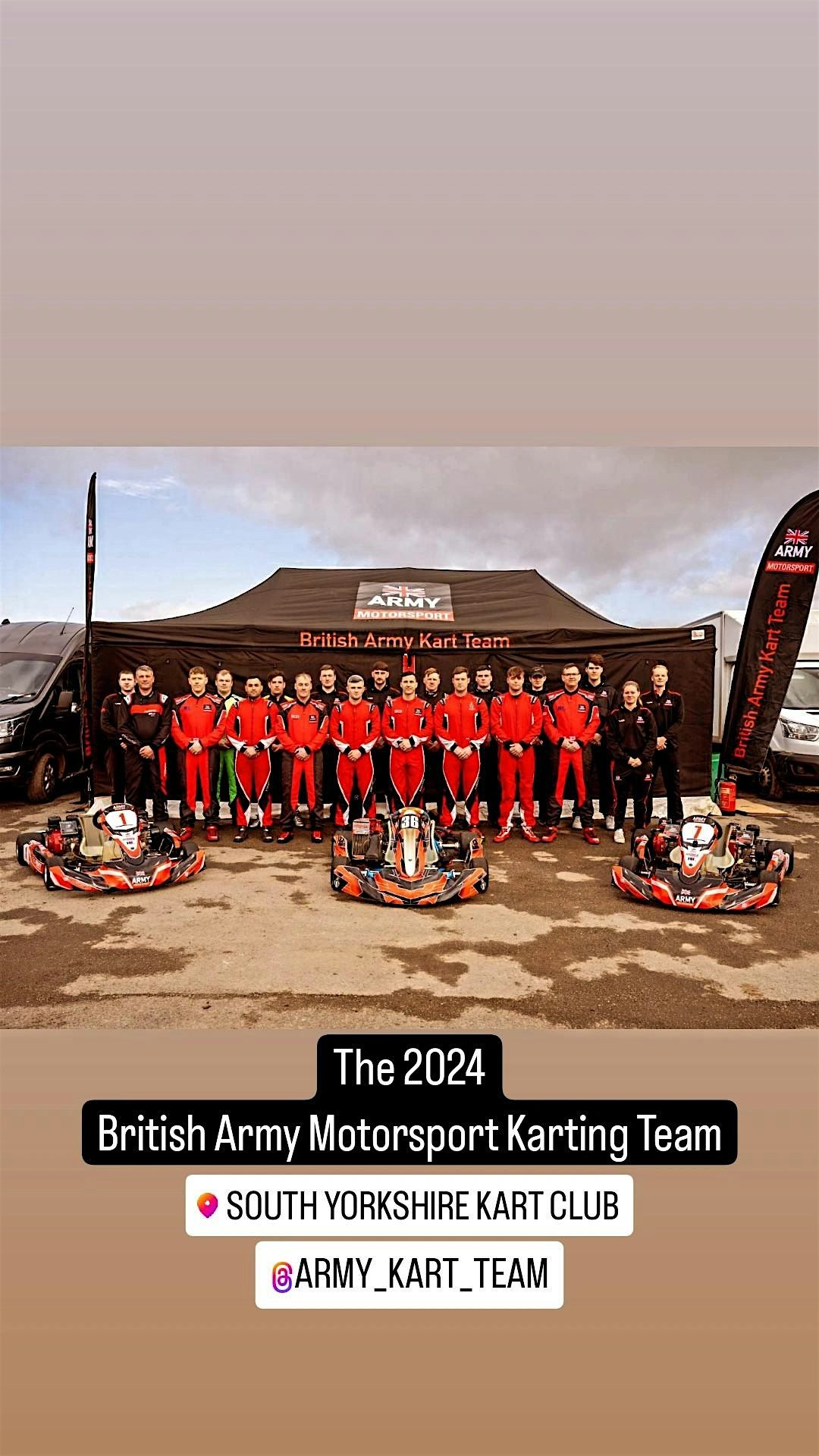 Army Karting Trials 2025