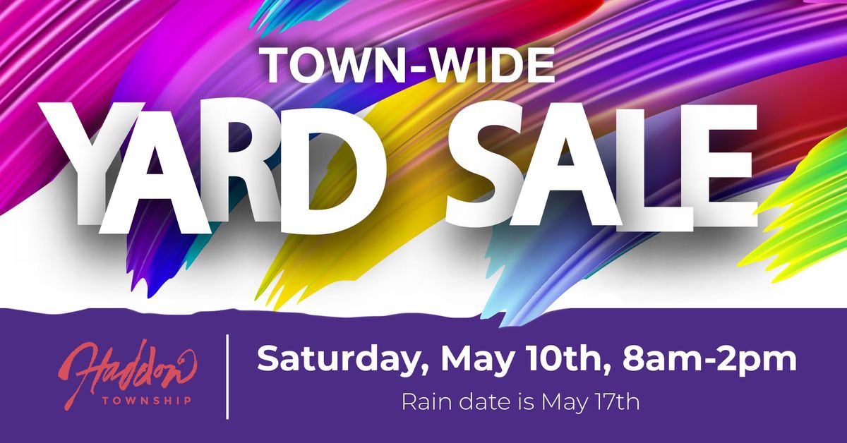 Haddon Twp. Town-Wide Yard Sale