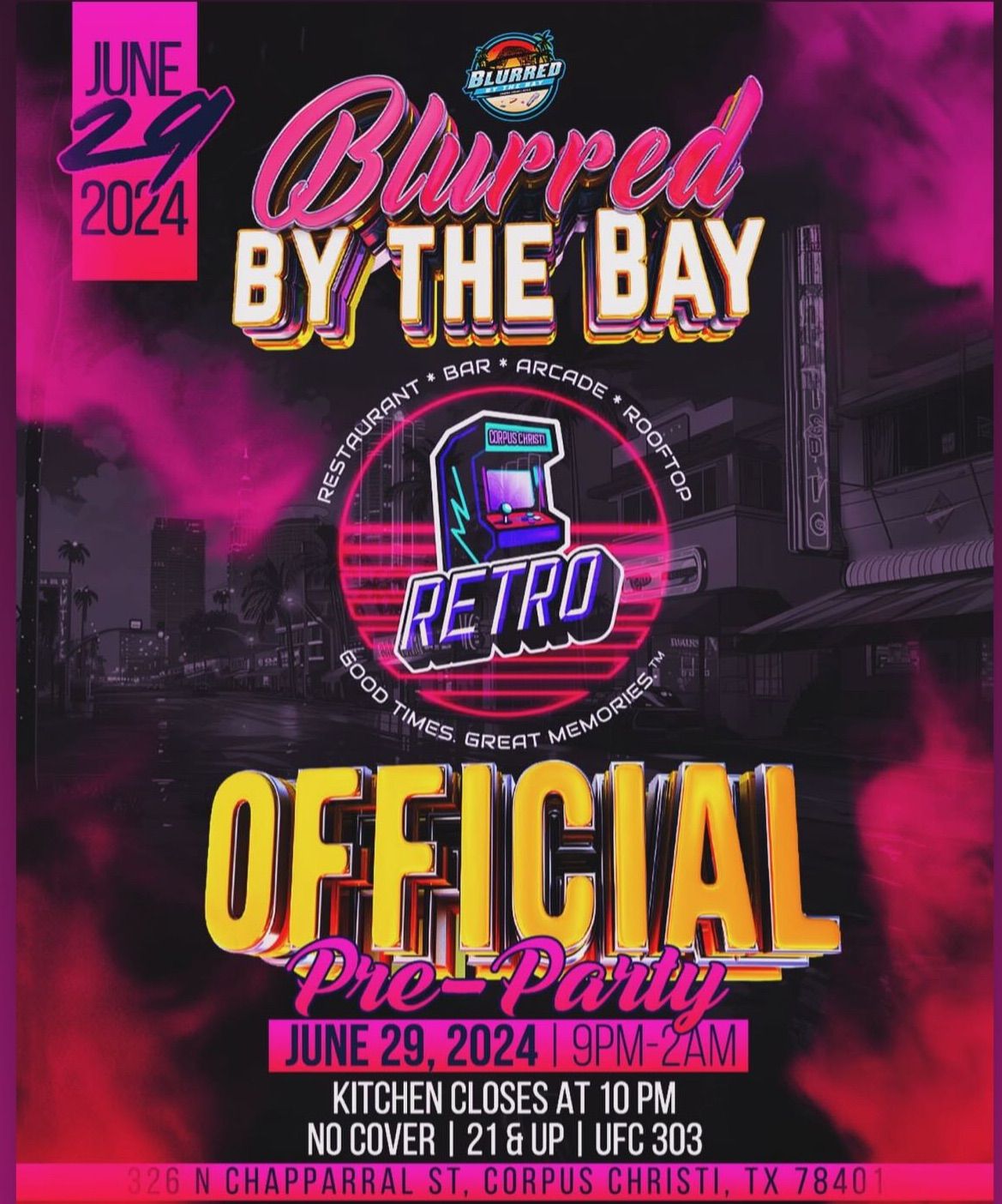Blurred by the Bay - Official Rooftop Pre-Party
